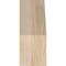 Ekena Millwork 5 1/2"W x 10"D x 14"H Merced Smooth Knee Brace, Douglas Fir BRC06X10X14MRC00SDF - alternate 2